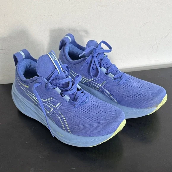 Asics Vibrant Blue Athletic Sneakers - Picture 3 of 10